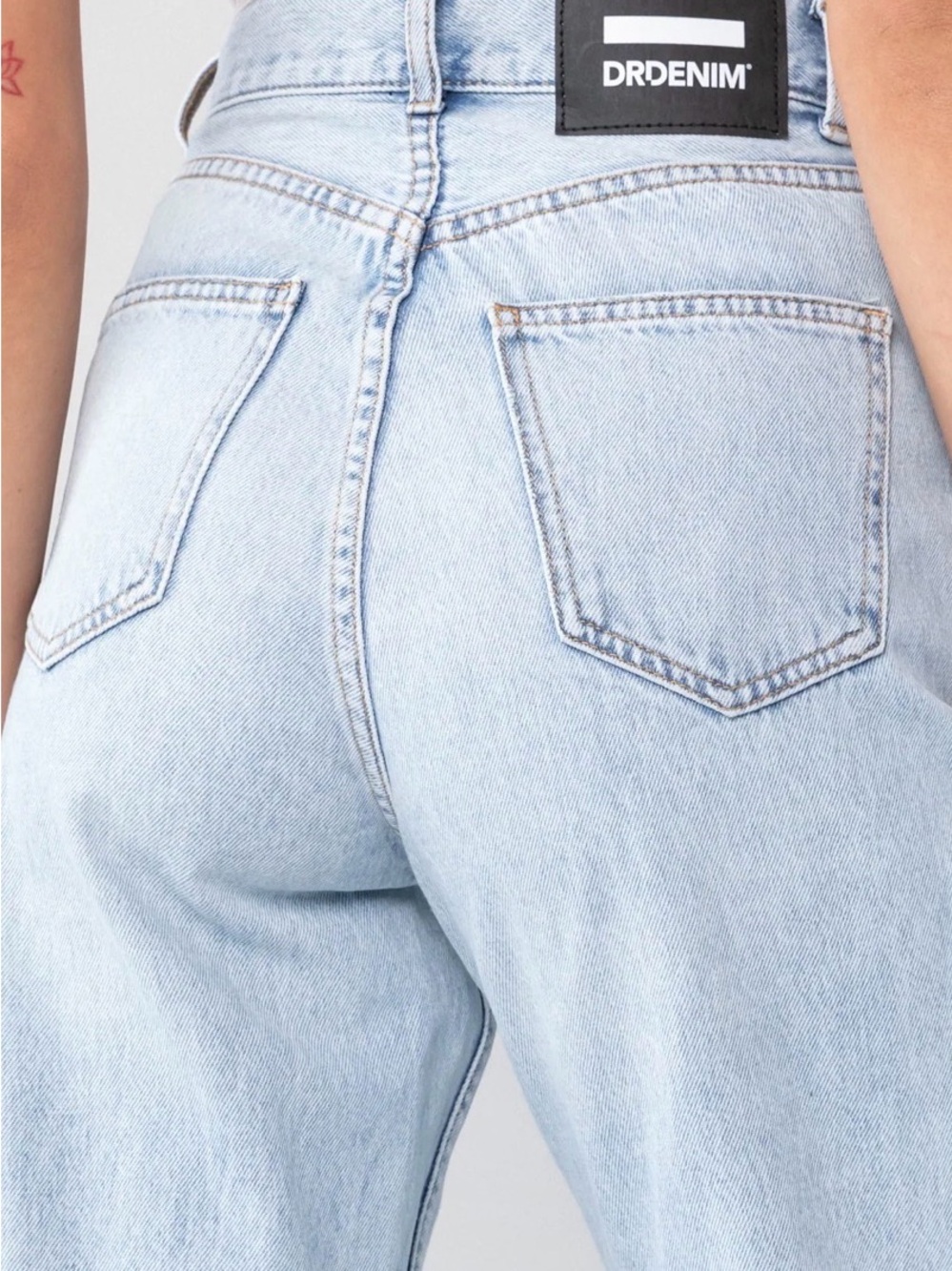 Dr. Denim ECHO STRAIGHT JEANS - BLEACH SKY - Picture 3 of 5